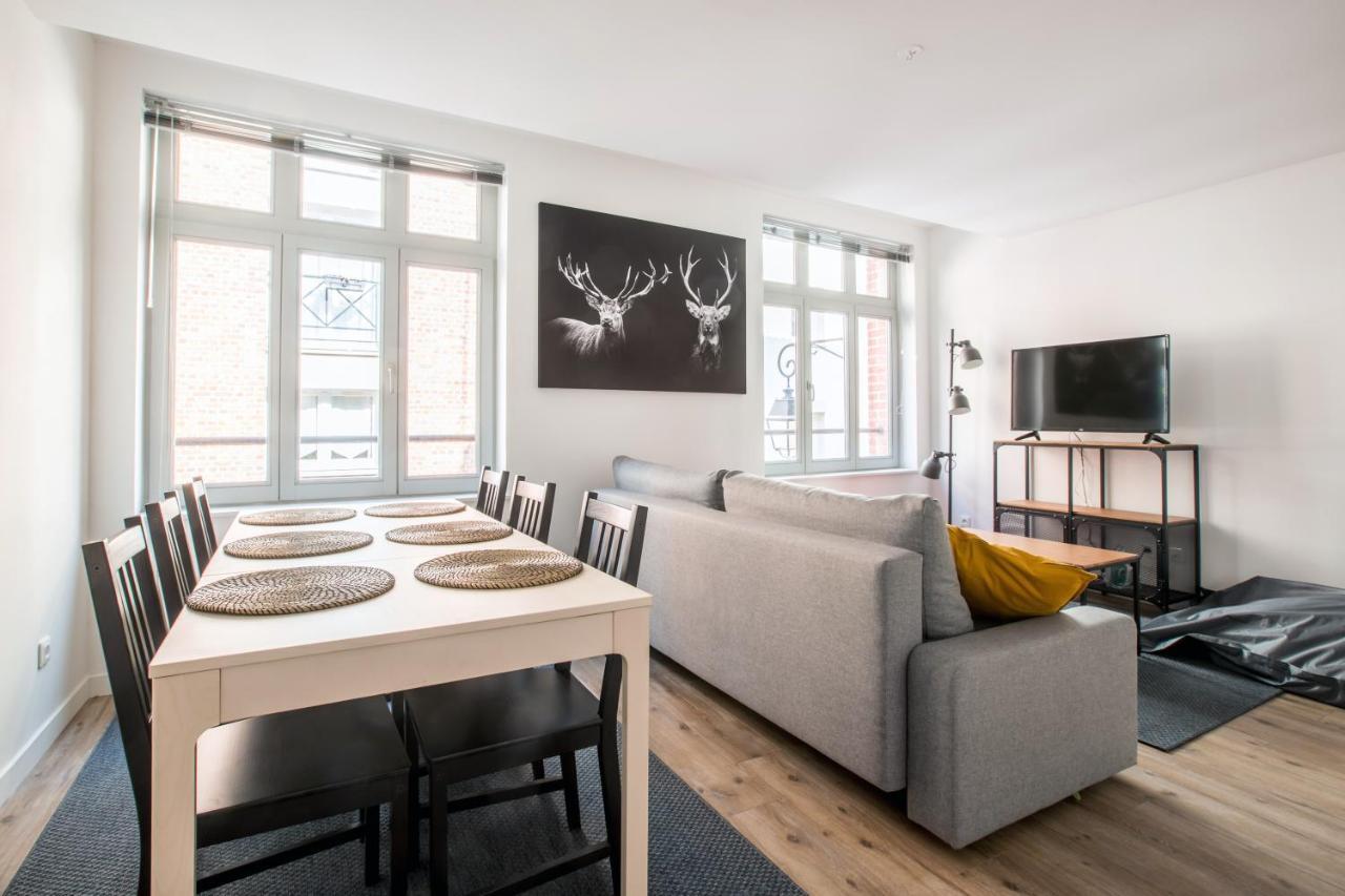 3 Chambres Au Coeur Du Vieux Lille Bagian luar foto