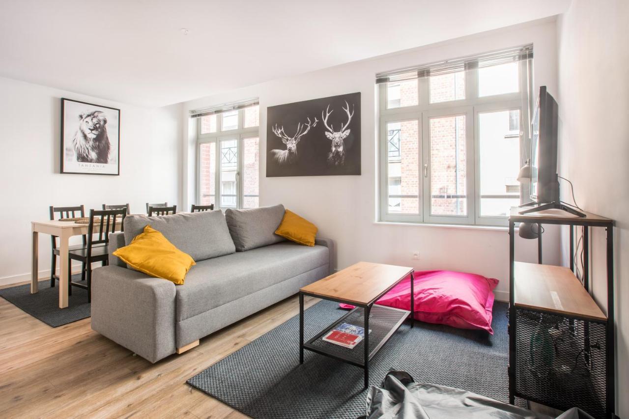 3 Chambres Au Coeur Du Vieux Lille Bagian luar foto